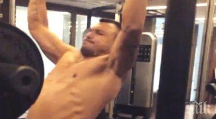 божинов тренира усилено дербито звезда снимка