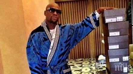 милиона долара мейуедър качване ринга