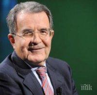 Бившият шеф на ЕК Романо Проди:  Спирането на войната в Сирия зависи от компромиса между Русия и САЩ