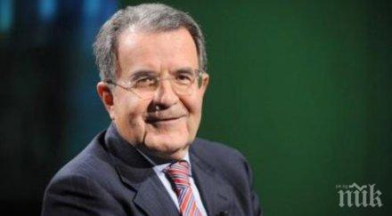 бившият шеф романо проди спирането войната сирия зависи компромиса русия сащ