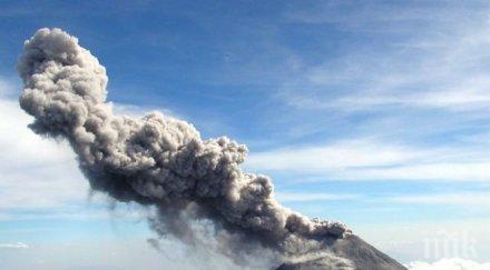 големият вулкан мексико изригна мощно властта зове хората нащрек