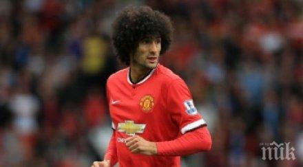 шок манчестър юнайтед фелайни стана нападател рууни контузи