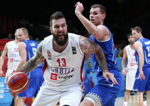 Шеста поредна победа за Сърбия на Евробаскет