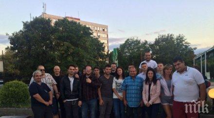 календерска издига олимпийския шампион петър лесов кмет слатина