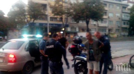 зрелищни арести варна пиянска свада пътя снимки