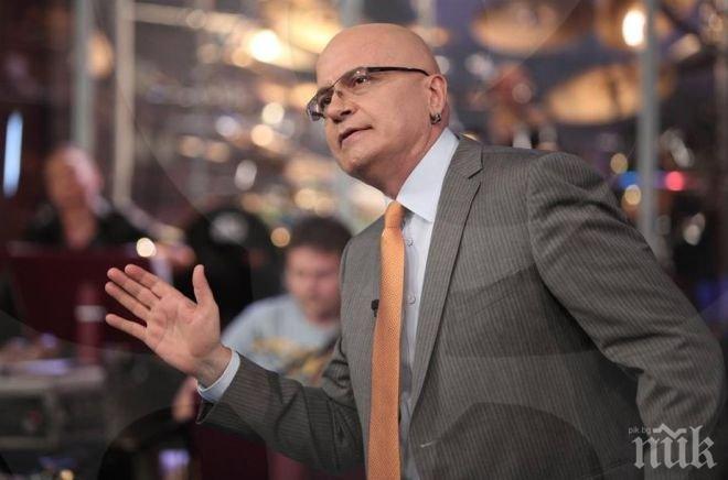 Първо в ПИК! Слави глобява Краси Радков – Дългия бесен заради гаврите на актьора с концерта на „Васил Левски”