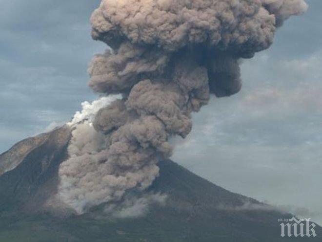 Япония отмени 20 полета заради изригването на вулкана Маунт Асо