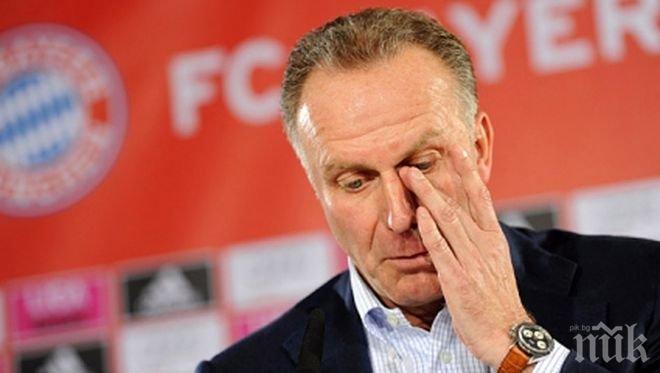 Румениге: Съжалявам, че Борусия Дортмунд не са в Шампионската лига