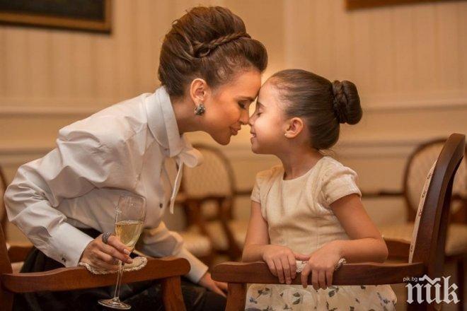 Ексклузивно! Мара Отварачката облече щерка си с елек за 2 бона (снимка)