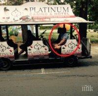 Велополицаи от Слънчев бряг „патрулират” с туристическо влакче
