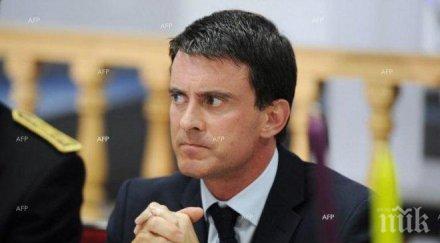 манюел валс франция поколебае необходимост наложи контрол границите