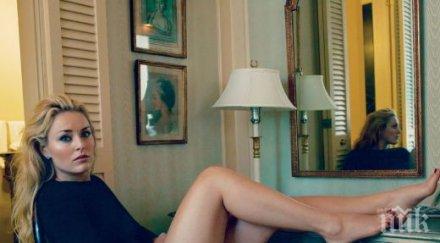 звездата ските линдзи вон заби бивш мария шарапова