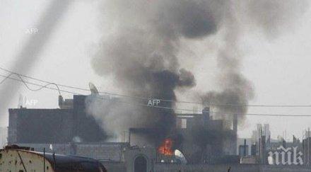 бомбардировка бунтовниците сирия уби души