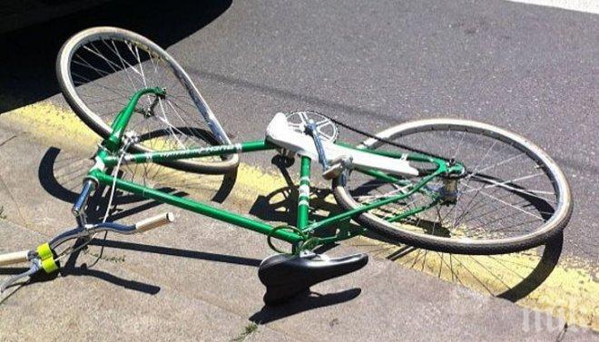 Нов инцидент на пътя! Кола помете велосипедист в Бургас