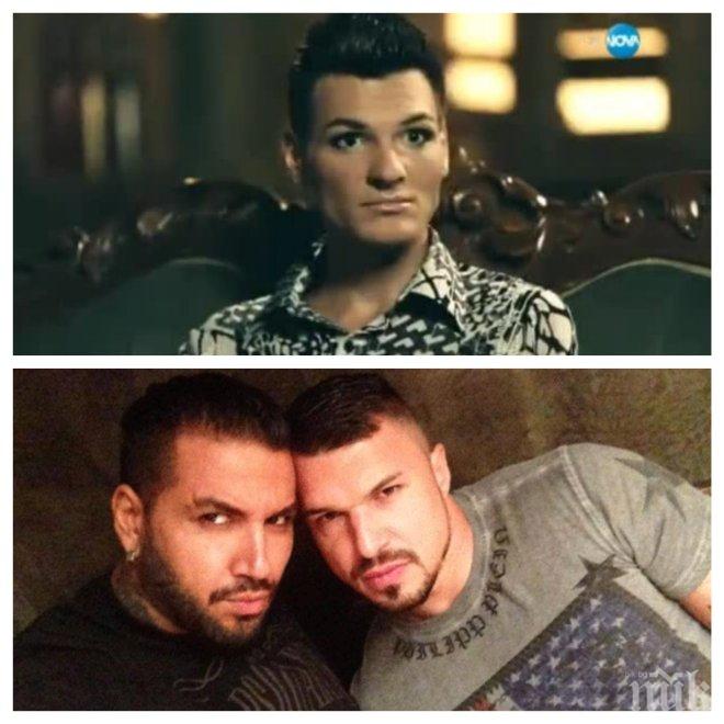 Скандалният брадър Кристиян хвърли поредна бомба: Валери Божинов спи с Азис!
