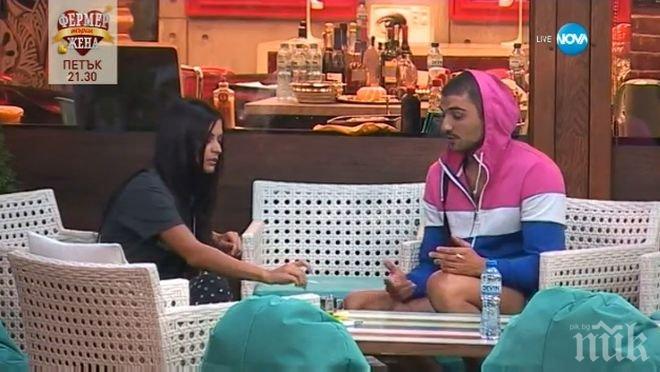 Лъсна измамата на Пламен! Футболната звезда пелтечи като пеленаче пред Преслава: За първи път те виждам, влюбен съм в твоя колежка! (обновена)