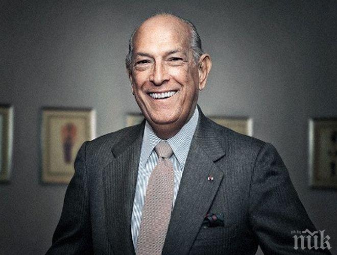 Оскар де ла Рента засенчи всички дизайнери на подиума в Ню Йорк 