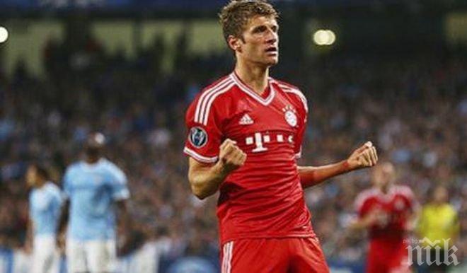 Мюлер: Много важна победа, имахме и късмет