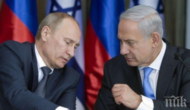  Нетаняху ще пита Путин за руските оръжия в Сирия