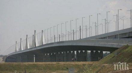 четирилентов път премахва тапата района дунав мост