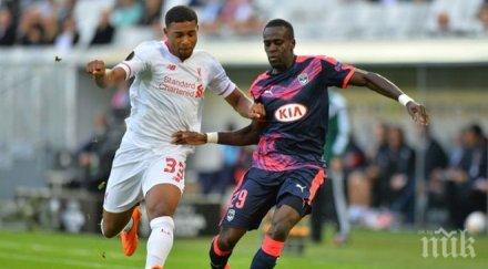 млад ливърпул изпусна бие бордо характерен гаф