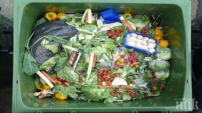 Унищожиха 125 кг храни с изтекъл срок на годност и без документи за произход в Бургас