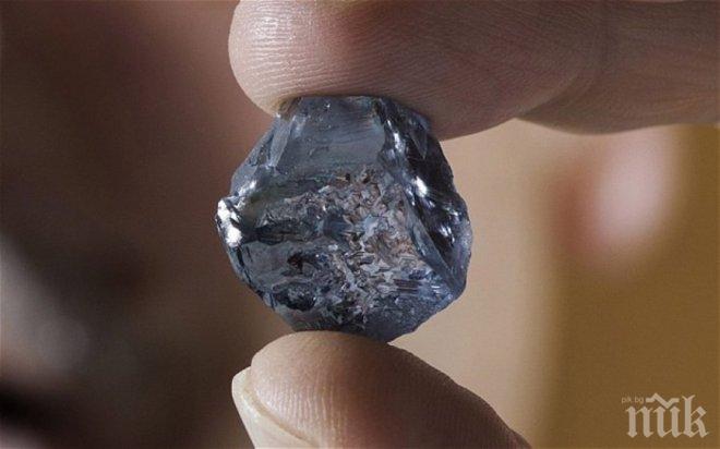 Син диамант може да достигне 55 млн. долара на търг през октомври