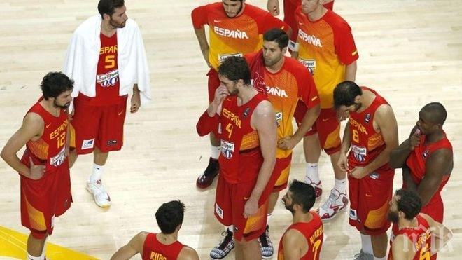 Испания и Франция в титаничен сблъсък по пътя към финала на Евробаскет