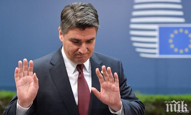 Премиерът на Хърватия: Страната повече няма да търпи тежестта на хилядите мигранти
