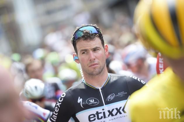 Марк Кавендиш пропуска Световното по колоездене