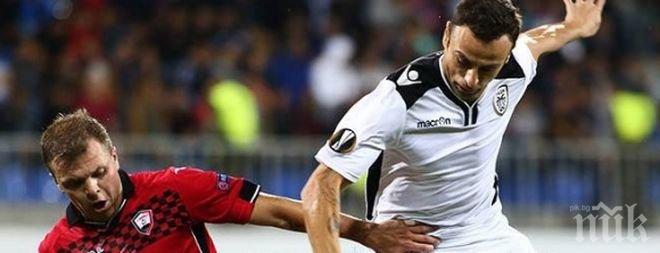 Бербатов се завърна в Европа с реми в Баку