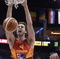 Испания срещу Литва във финалното шоу на Евробаскет 2015
