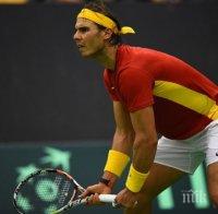 Надал с победа за Испания в турнира за Купа 