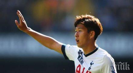 кореец отново носи победа тотнъм