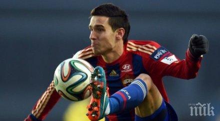 цска мина ада русия миланов игра половин час голов екшън попадения