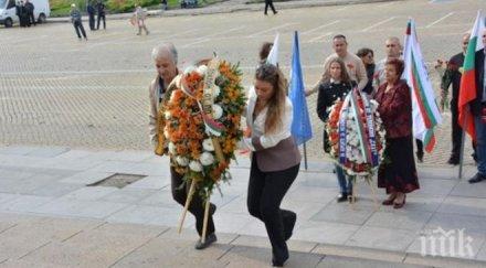 кандидатът кмет софия нфсб почете деня независимостта снимка