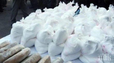 заловиха 170 килограма кокаин кораб плаващ немски флаг