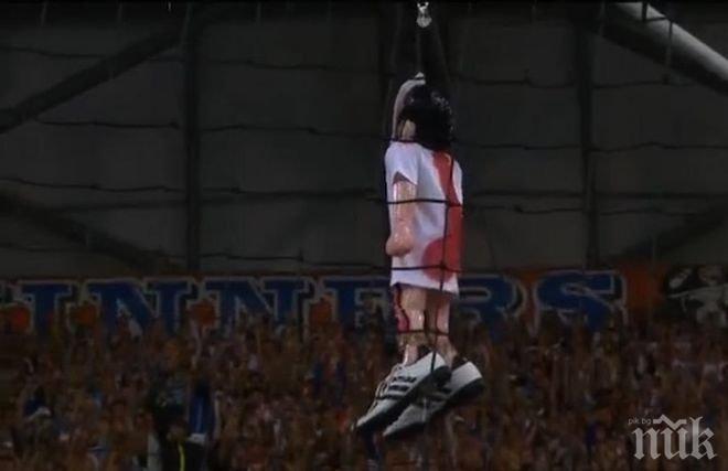 На Велодром обесиха доскорошния си любимец (видео)