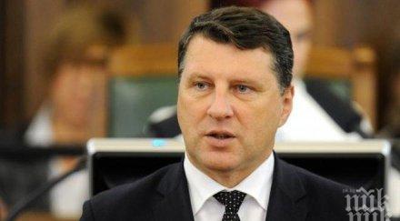 президентът латвия замине сащ