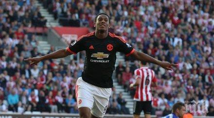 манчестър юнайтед отупа бивши левскари марсиал отново вкара