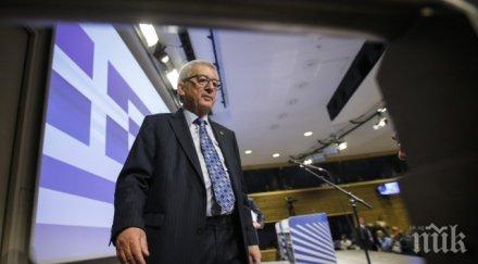 ципрас юнкер заедно работят разрешаване бежанската криза