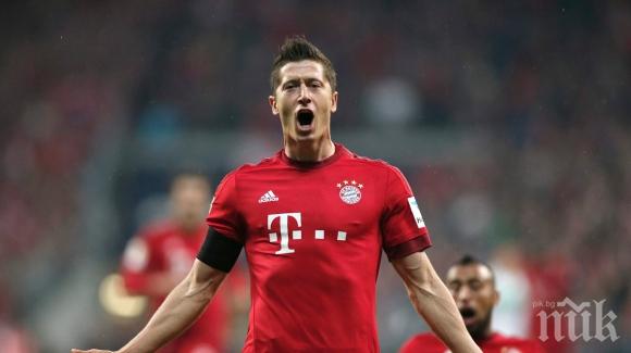 Левандовски и още 9, които са вкарали по 5 гола в един мач през последните години (видео)