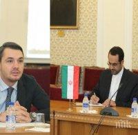 Иран иска развитие на регионалните отношения с България (снимки)
