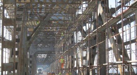 изглежда новият мост марица снимки