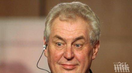 президентът чехия подкрепи твърдата позиция словашкия премиер задължителните мигрантски квоти