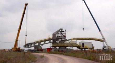 строят уникален българия багер мини марица изток