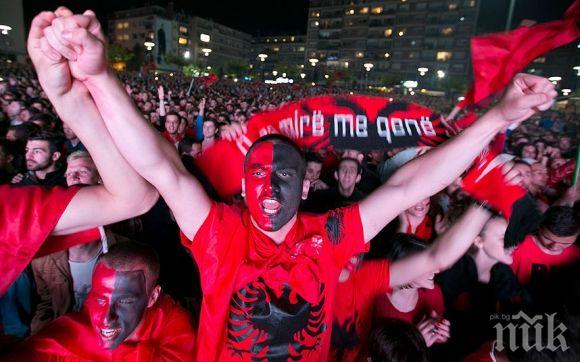 1000 евро билет за кървавото дерби между Албания и Сърбия