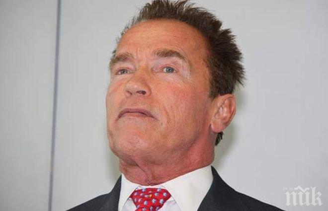 Шварценегер иска да направи от сина си бодибилдър