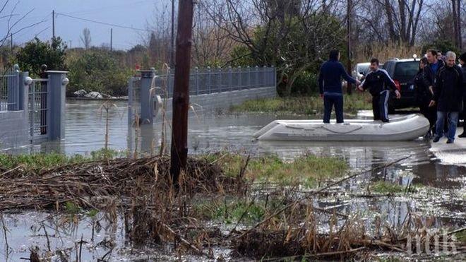 Извънредно положение на гръцкия остров Скопелос заради проливен дъжд