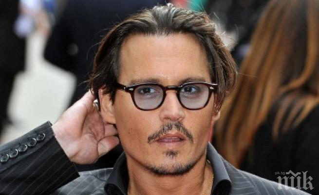 Джони Деп с благотворителна кауза в Рио 